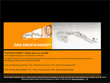 Tablet Screenshot of dros-konzept.com